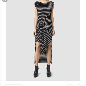 Allsaints riviera stripe dress